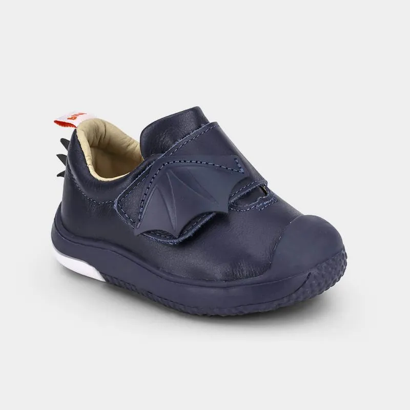 Abotinado Infantil Bibi Prewalker Azul de Dragossauro 22