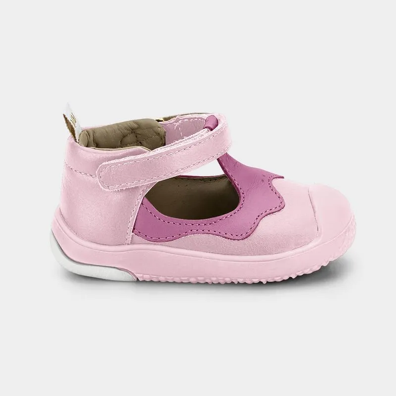Abotinado Infantil Bibi Prewalker Rosa 20