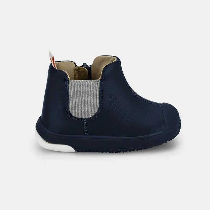 Abotinado Infantil Bibi Prewalker Azul Naval 24