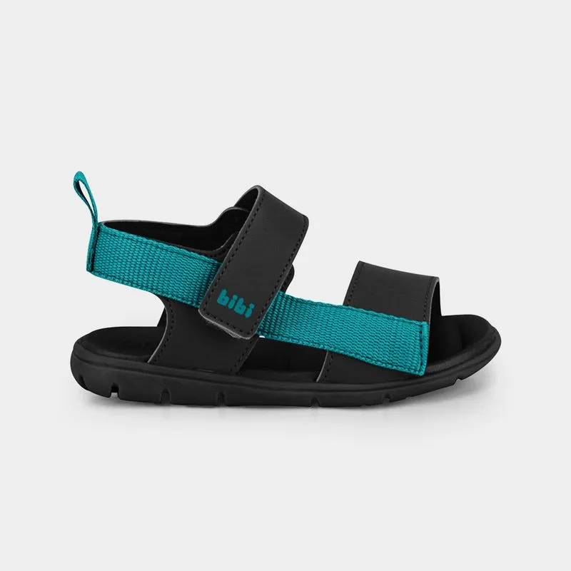Papete Infantil Bibi Basic Sandals Mini Preta 33