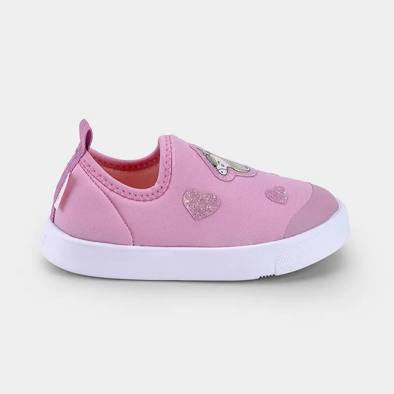 Tênis Infantil Bibi Agility Mini II Rosa de Unicórnio 27