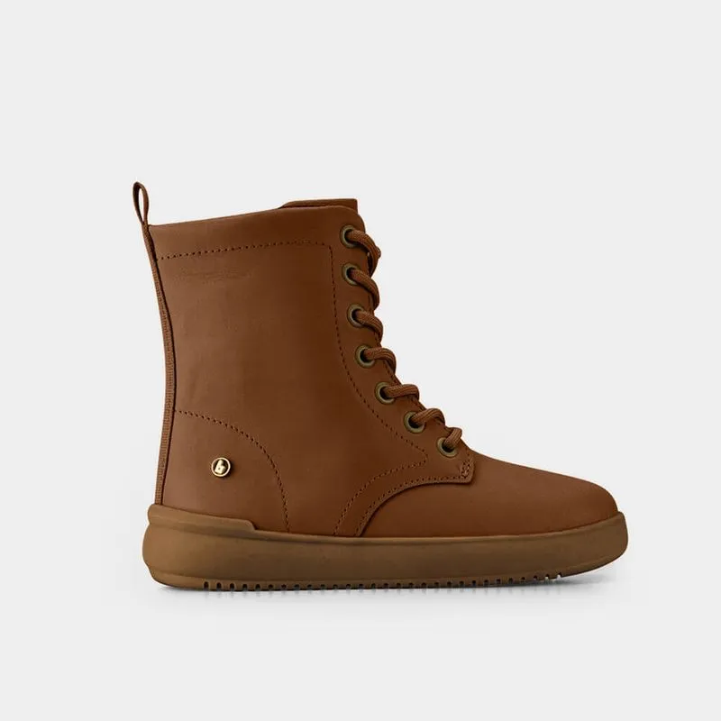Bota Infantil Cano Médio Bibi Urban Kids Marrom 34