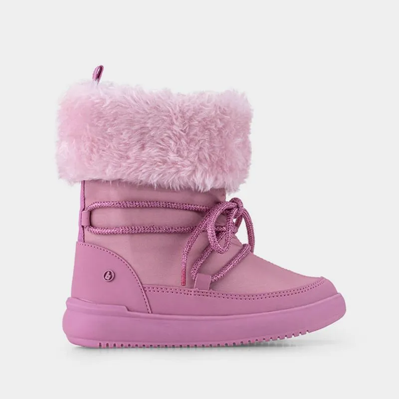 Bota Infantil Cano Médio Bibi Urban Kids Drop Rosa 29