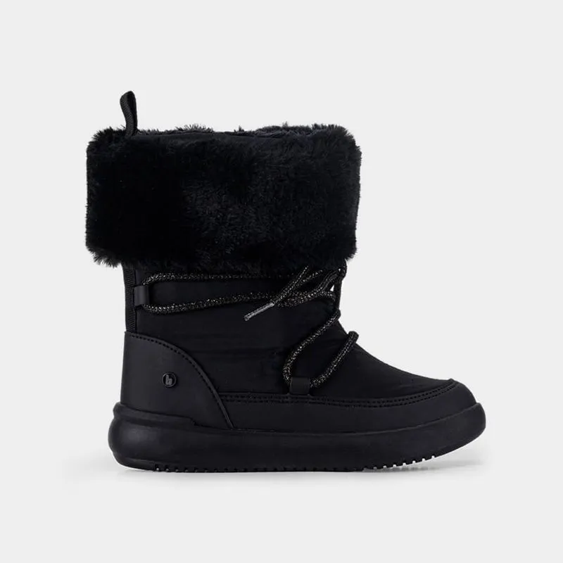 Bota Infantil Cano Médio Bibi Urban Kids Drop Preta 29