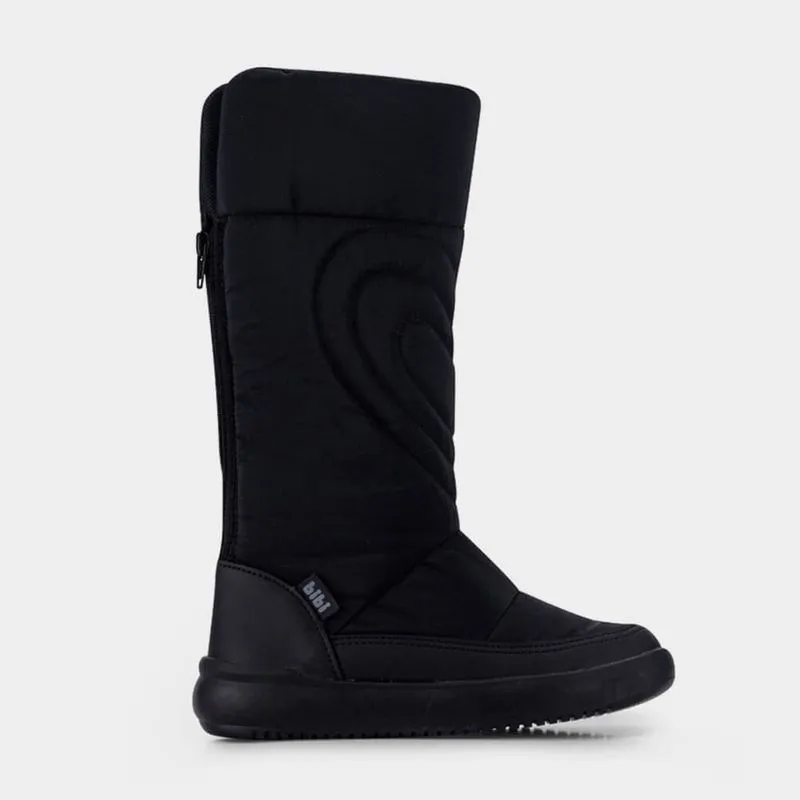Bota Infantil Cano Longo Bibi Urban Kids Drop Preta 36