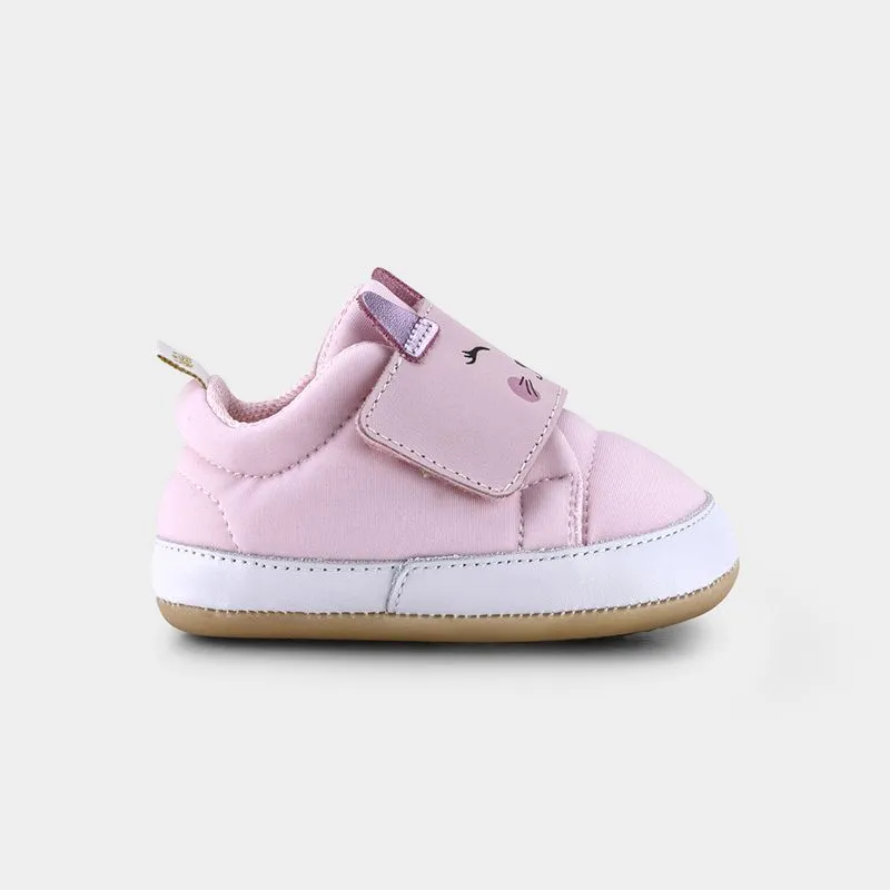 Tênis Infantil Bibi Afeto Joy II Rosa de Gatinho 19