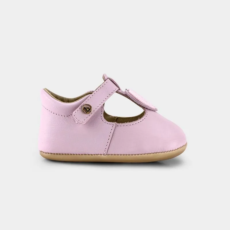 Sapatilha Infantil Bibi Afeto Joy II Rosa com Coração 19