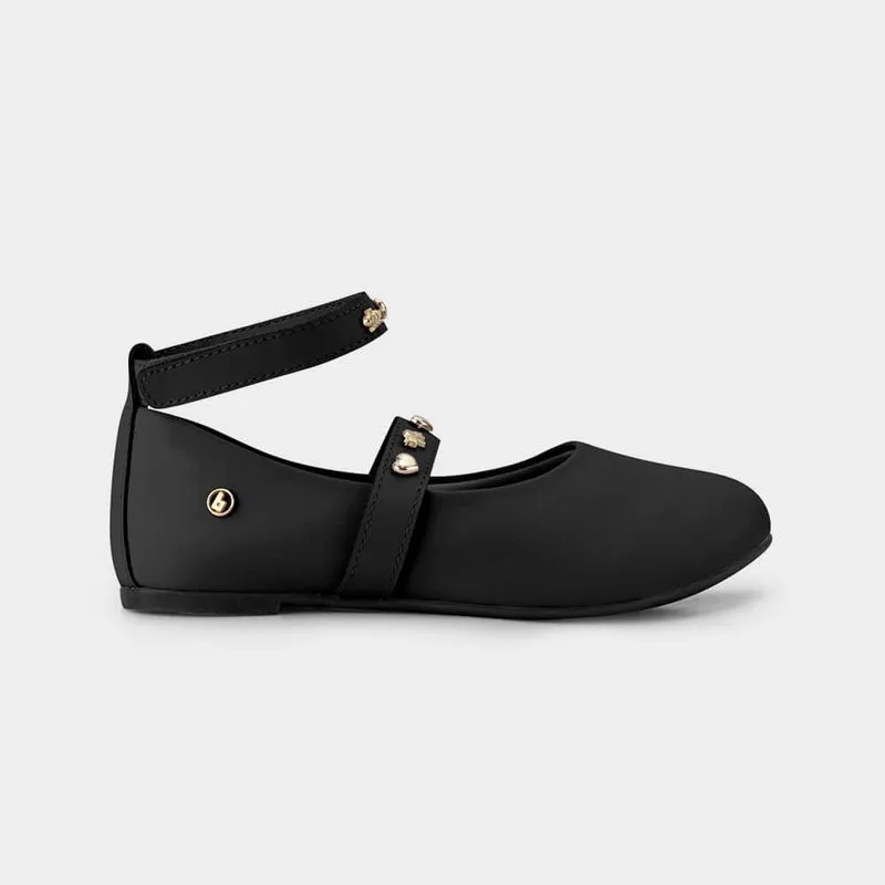 Sapatilha Infantil Bibi Ballerina Kids Preta 33