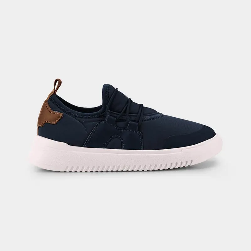 Tênis Infantil Bibi New Way Azul e Marrom 32