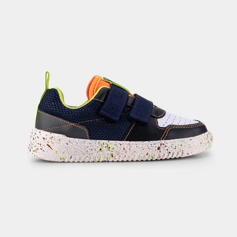 Tênis Infantil Bibi New Way Azul e Branco 32