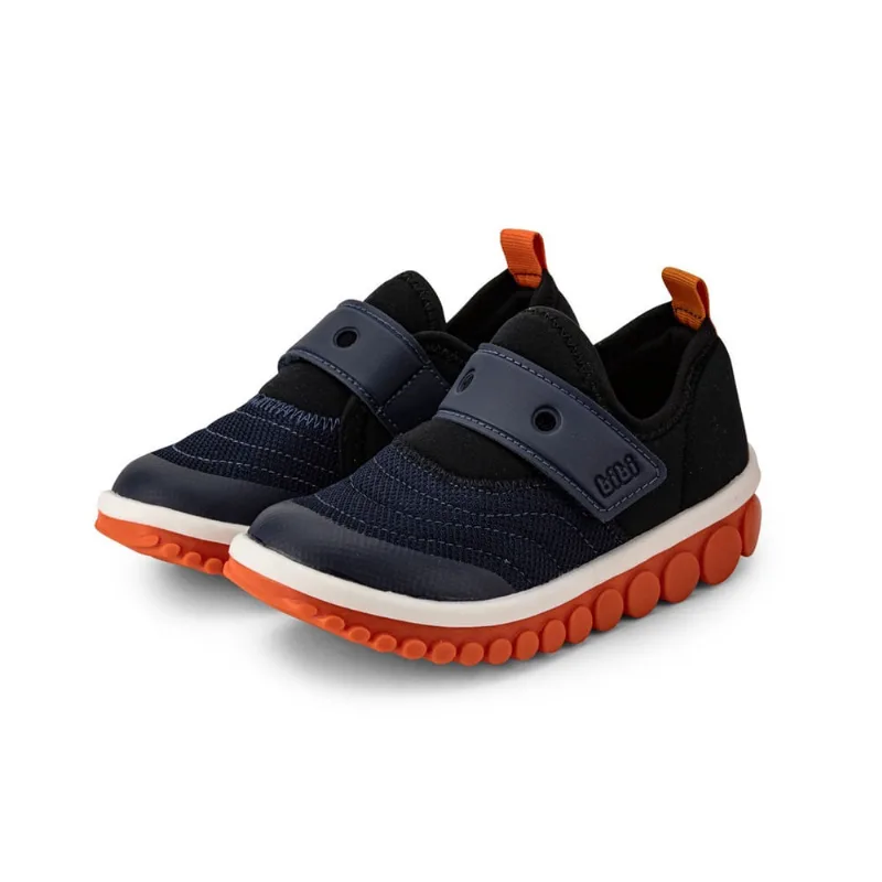 Tênis Infantil Menino Bibi Roller 2.0 Preto e Laranja
