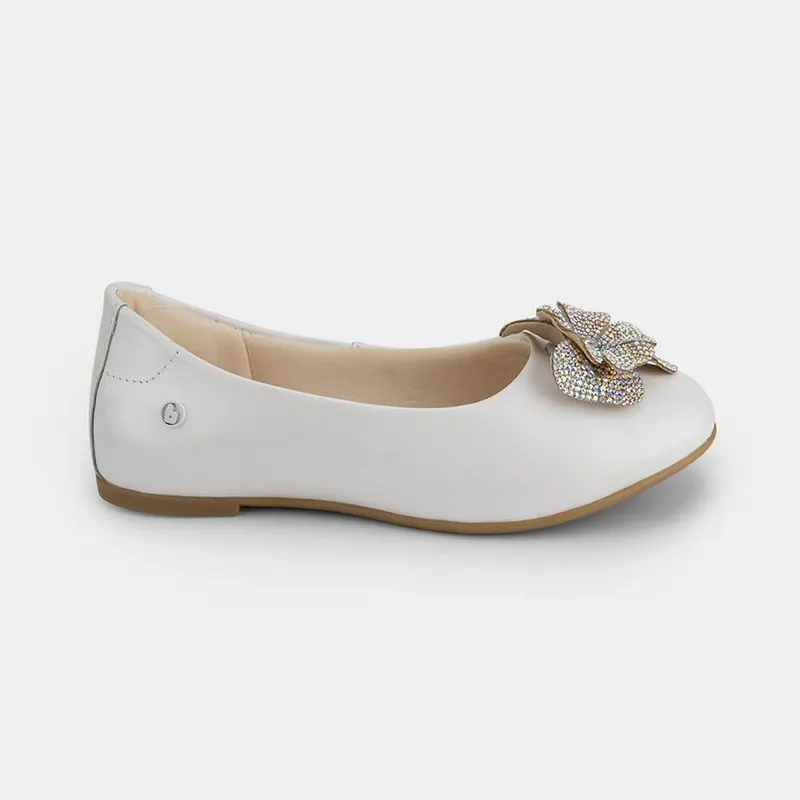 Sapatilha Infantil Bibi Ballerina Basic Branca 28