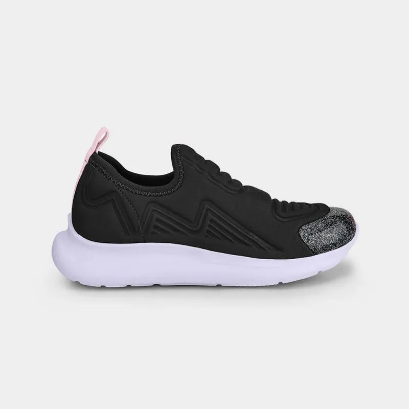Tênis Infantil Bibi Action Preto e Rosa 28