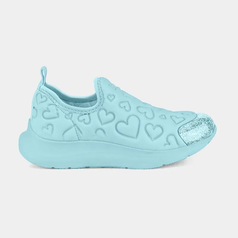 Tênis Infantil Bibi Action Azul de Coração 30
