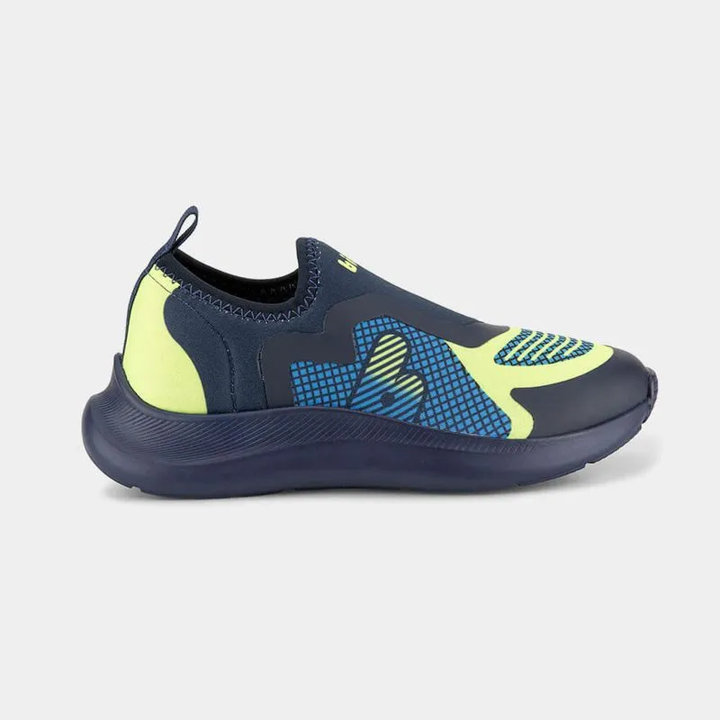 Tênis Infantil Bibi Action Azul Marinho e Citrus 31