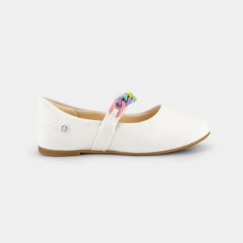 Sapatilha Infantil Bibi Ballerina Kids Branca com Tira 34