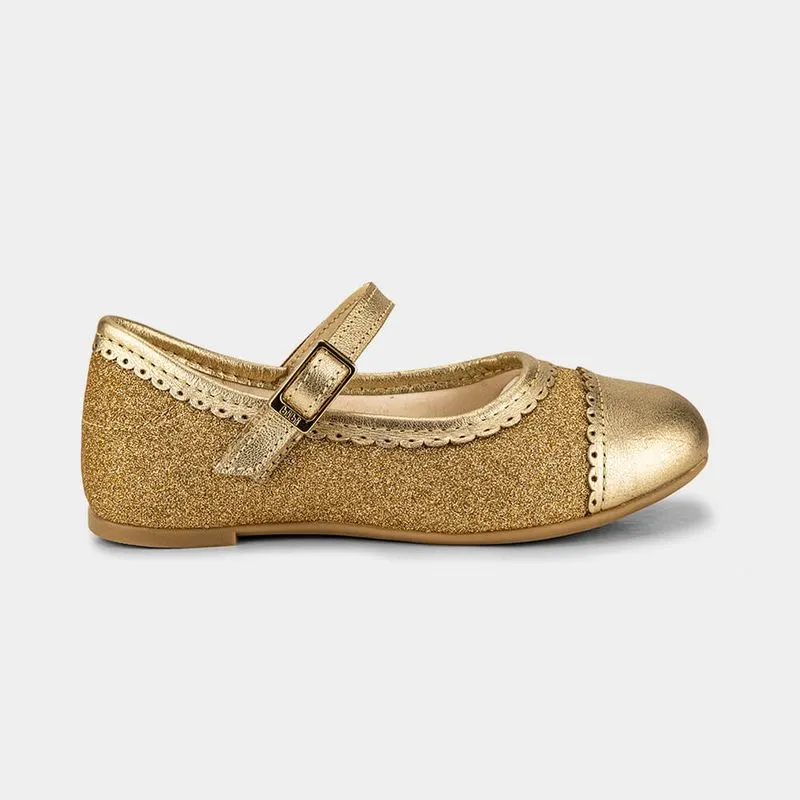 Sapatilha Infantil Bibi Ballerina Mini Dourada 23