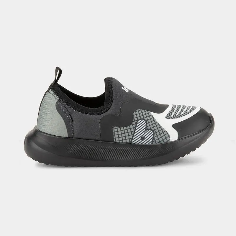 Tênis Infantil Bibi Flash Preto com Branco 18