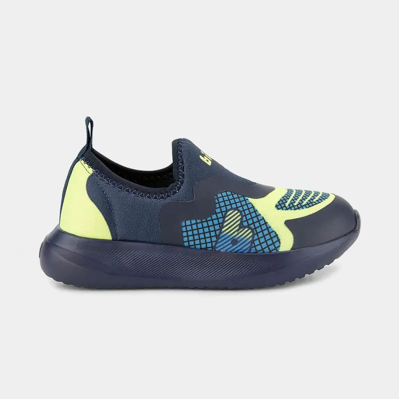 Tênis Infantil Bibi Flash Azul Marinho e Citrus 19