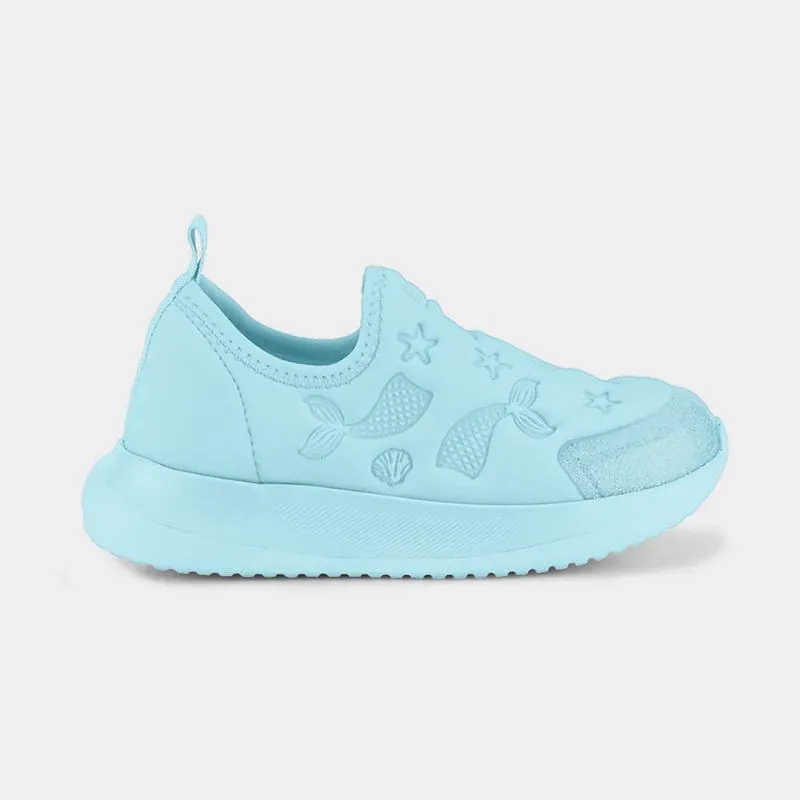 Tênis Infantil Bibi Flash Azul de Sereia 27