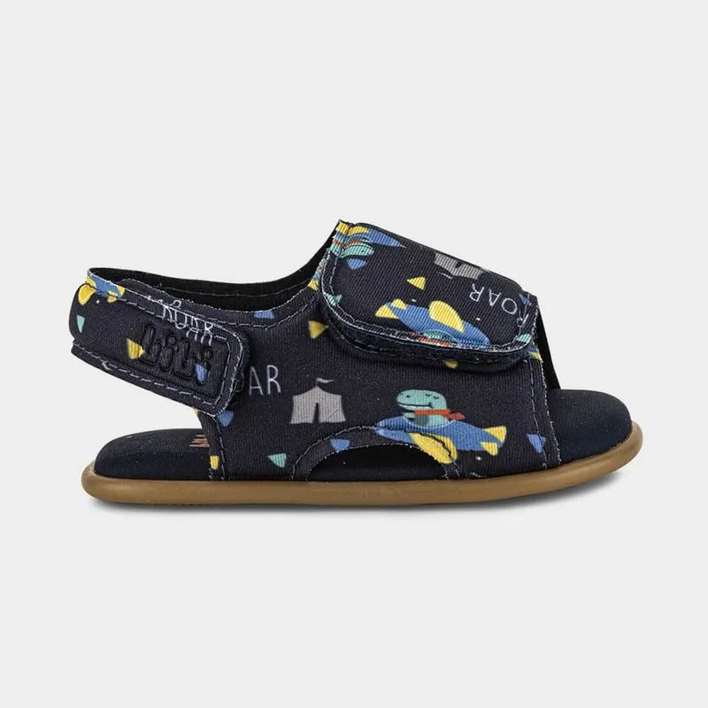 Sandália Infantil Bibi Afeto 2.0 Azul Marinho de Dino 19