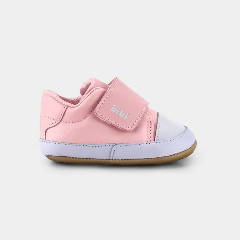 Tênis Infantil Bibi Afeto Joy II Rosa com Tira 17