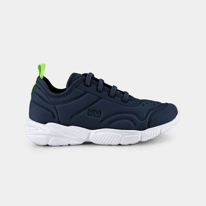 Tênis Infantil Bibi Ever Azul Marinho e Citrus 32