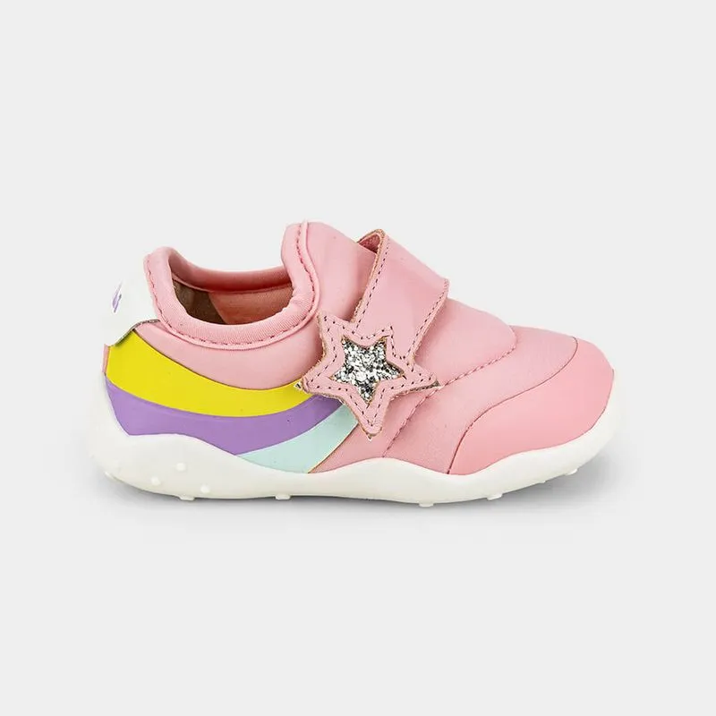 Tênis Infantil Bibi Fisioflex Originals Rosa de Estrela 19