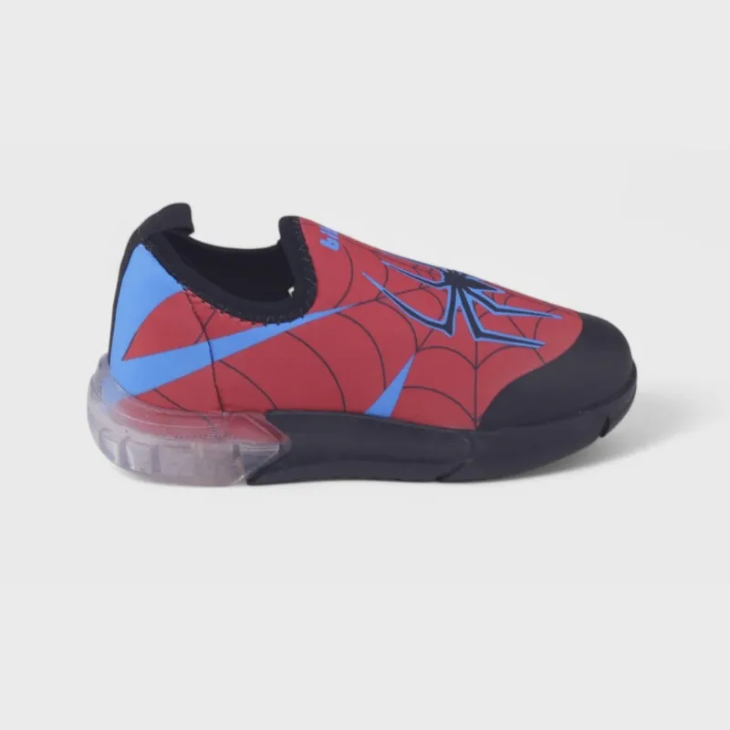Tênis infantil mno Bibi Space Spider man 1228065 Slip on