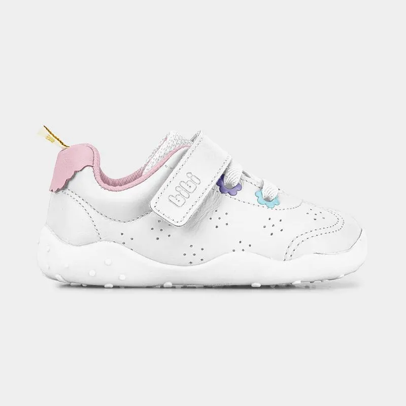 Tênis Infantil Bibi Fisioflex Originals Branco com Rosa 25