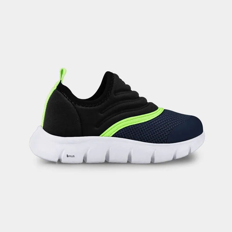 Tênis Infantil Bibi Energy Baby 2.0 Preto com Azul 24