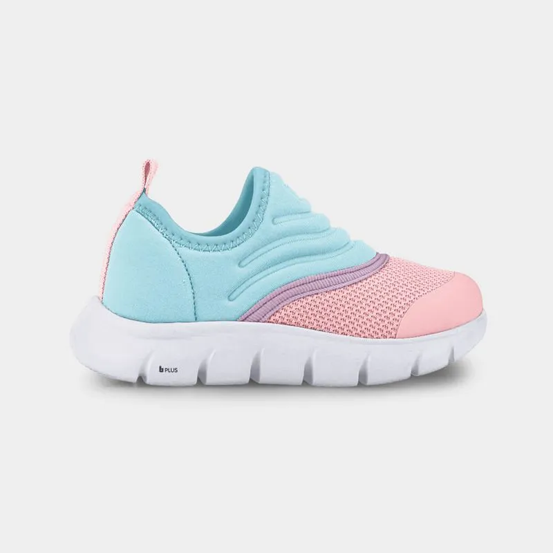 Tênis Infantil Bibi Energy Baby 2.0 Rosa com Azul 18