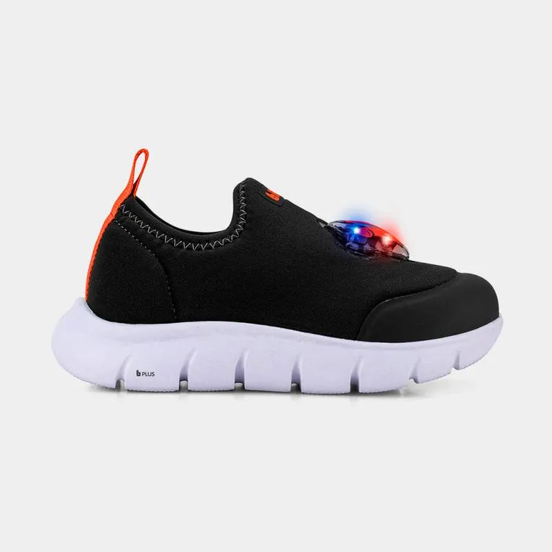 Tênis Infantil Bibi Energy Baby 2.0 Preto de Dino 24