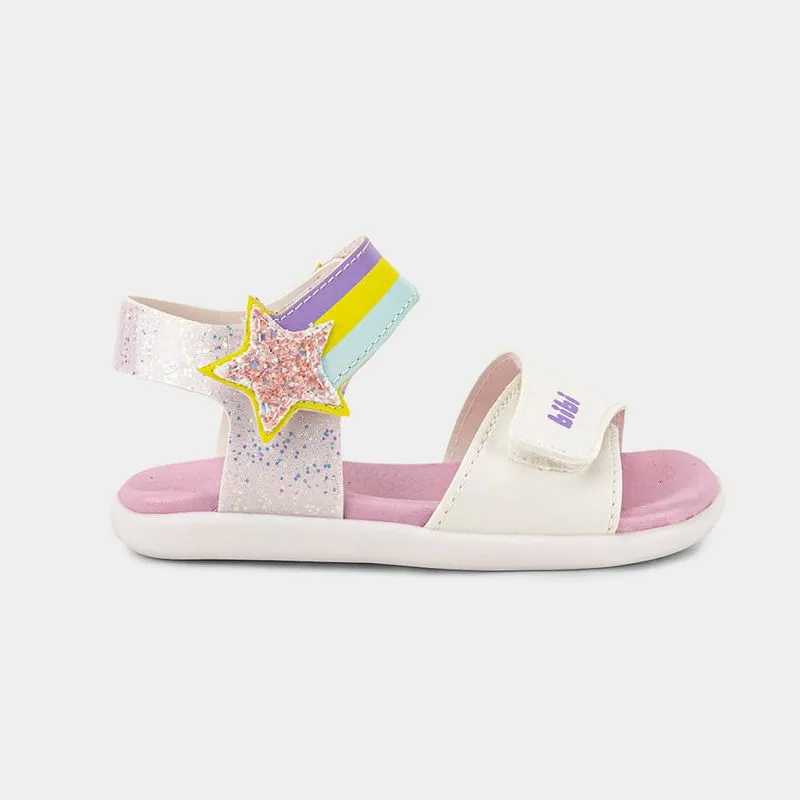 Sandália Infantil Bibi Baby Soft II Branca de Estrela 21