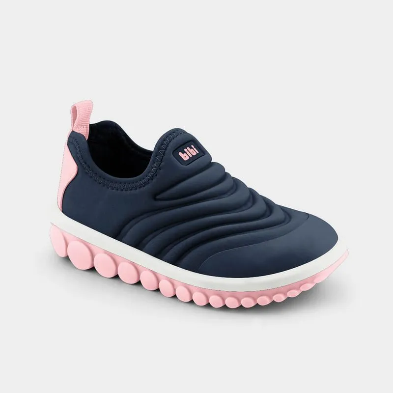 Tênis Infantil Bibi Roller 2.0 Azul Marinho com Rosa 24