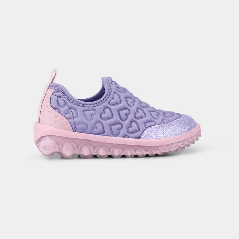 Tênis Infantil Bibi Roller 2.0 Lilás de Coração 31