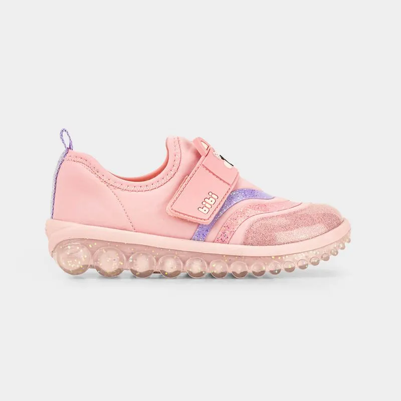 Tênis Infantil Bibi Roller 2.0 Rosa com Lilás de Gatinha 25
