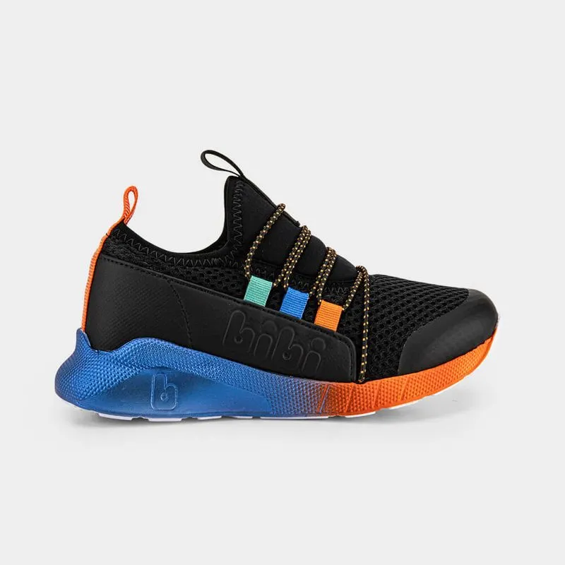 Tênis Infantil Bibi Evolution II Preto com Azul 25