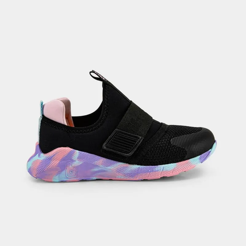 Tênis Infantil Bibi Evolution II Preto com Rosa 36
