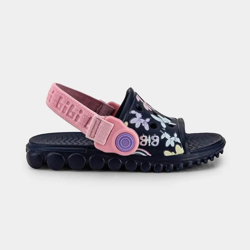 Chinelo Infantil Bibi Sun Slide Azul Marinho 33/34