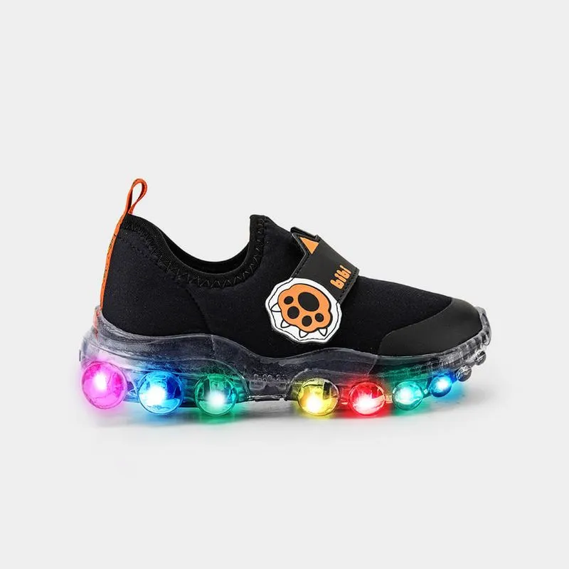 Tênis Infantil de Luz Bibi Roller Celebration 2.0 Preto de Tigre 25