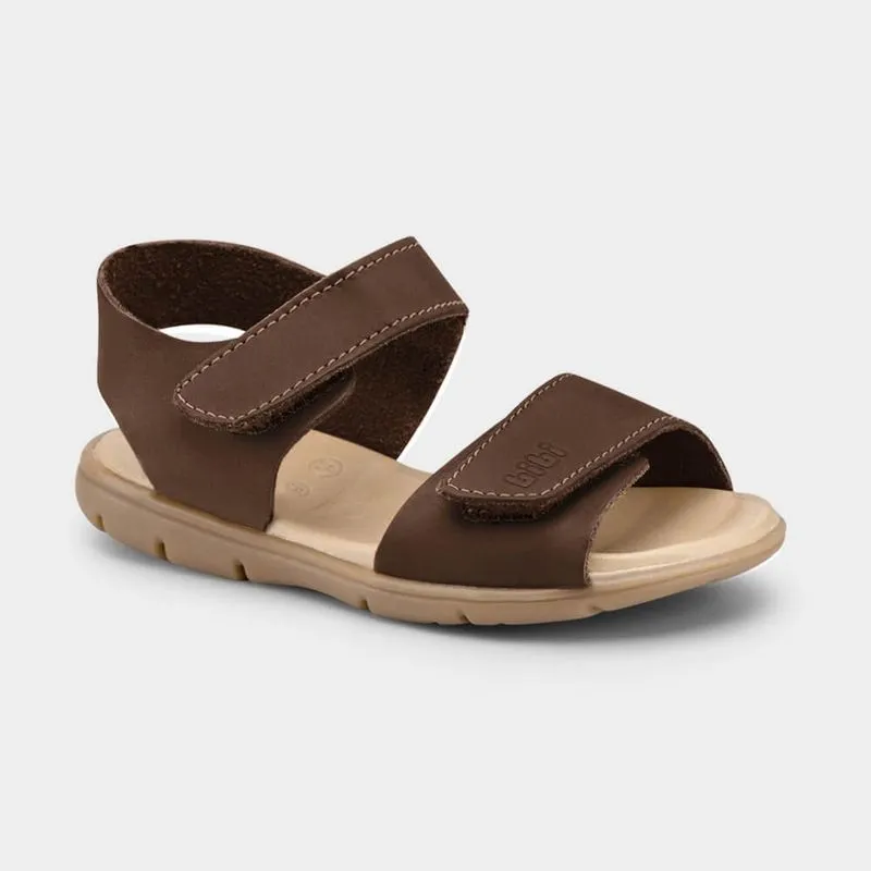 Sandália Infantil Bibi Basic Sandals Kids Marrom 33