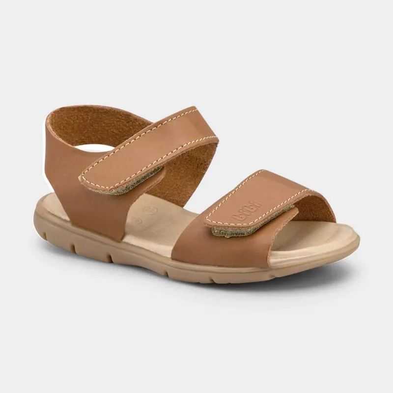 Sandália Infantil Bibi Basic Sandals Kids Marrom 30