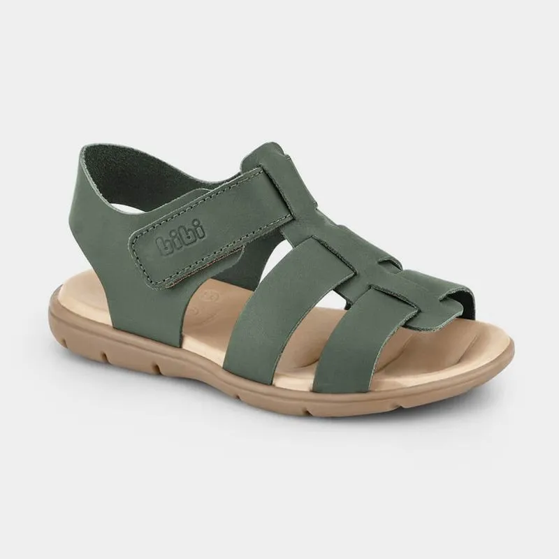 Sandália Infantil Bibi Basic Sandals Kids Verde Folha 28