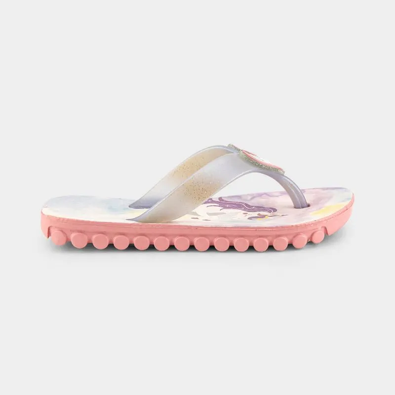Chinelo Infantil Bibi Sun Rosa de Sereia 29/30