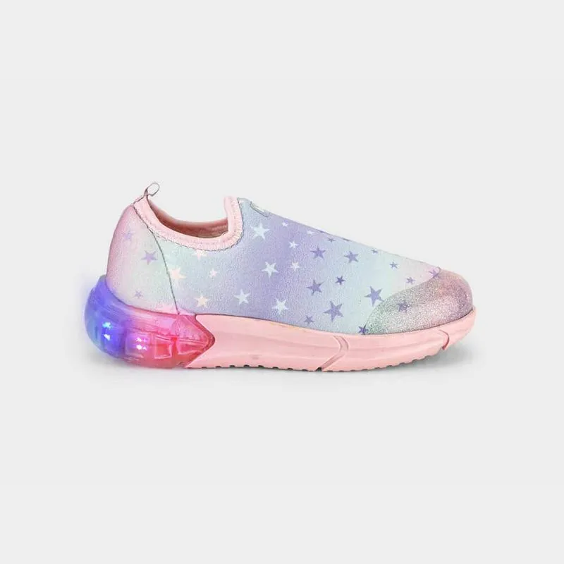 Tênis Infantil de Luz Bibi Space Tie Dye de Estrela 28