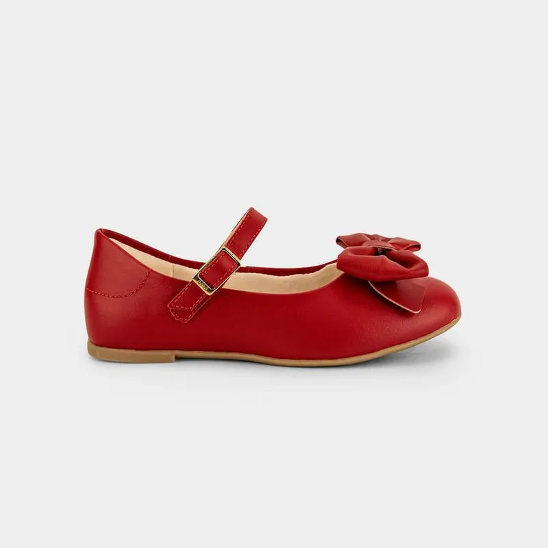 Sapatilha Infantil Bibi Ballerina Basic Vermelha 24
