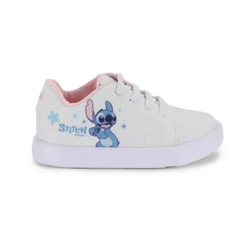 Tênis Infantil Bibi Agility Mini Ll Stitch Branco 25