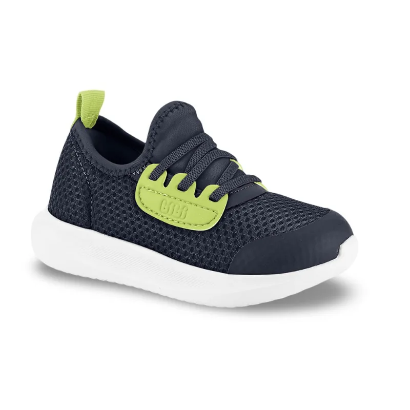 Tênis Infantil Menino Bibi Flash Marinho Citrus