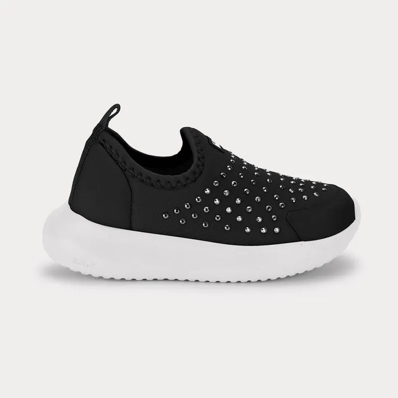 Tênis Infantil Bibi Flash Preto com Brilho 20